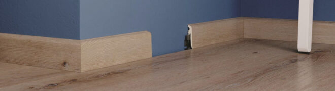 Як укладати вінілову підлогу, крок 5 Встановлення плінтусів та оздоблення профілів